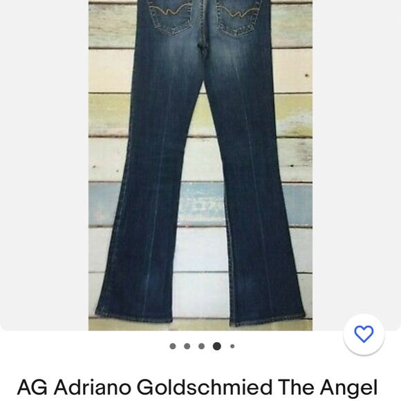 Angel AG Adriano Goldsvhmeid  Bootcut size 25r jeans - Picture 3 of 5